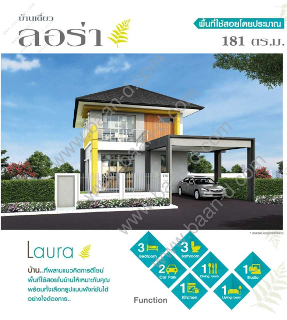[บ้านชลบุรี] พาโนวิลเลจ บ้านเดี่ยว บ้านแฝด โซนแหลมฉบัง ศรีราชา