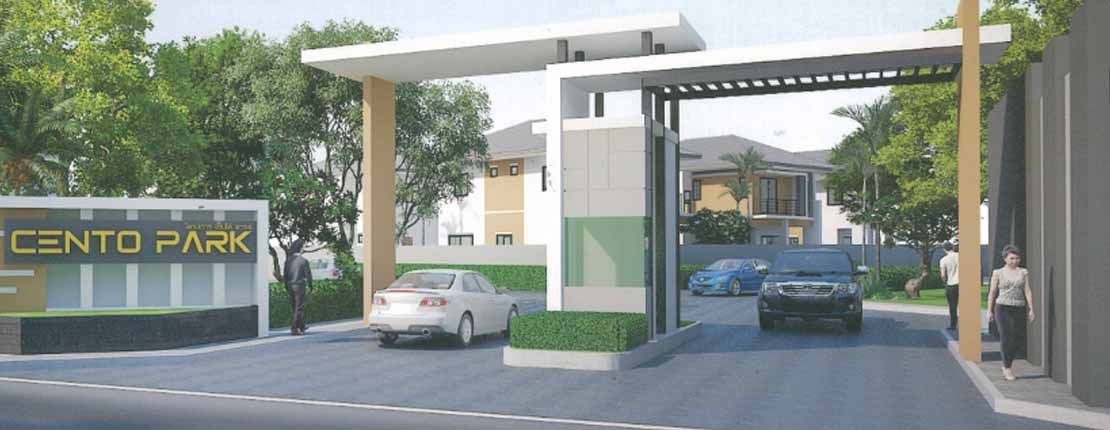 [บ้านชลบุรี] Cento Park ทาวน์โฮม ใกล้ใจกลางเมืองศรีราชา