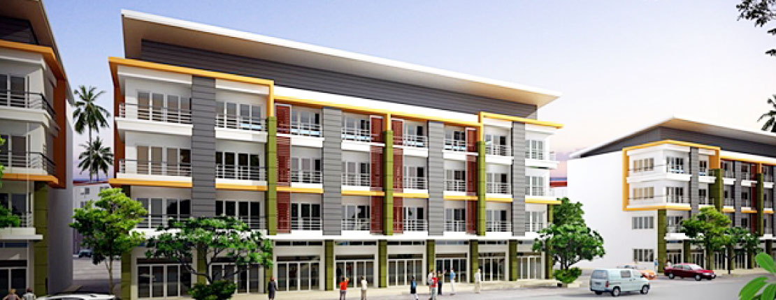 เจริญสินธานี อาคารพาณิชย์ 4 ชั้น ปิ่นทอง 2