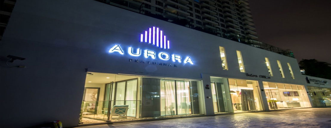 [บ้านชลบุรี] ออโรร่า คอนโดมิเนี่ยม บางละมุง -ชลบุรี