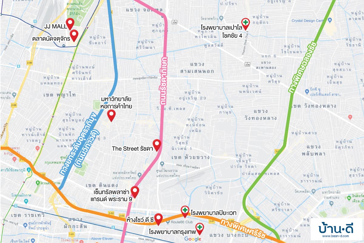 การเดินทางบนถนนรัชดาภิเษก