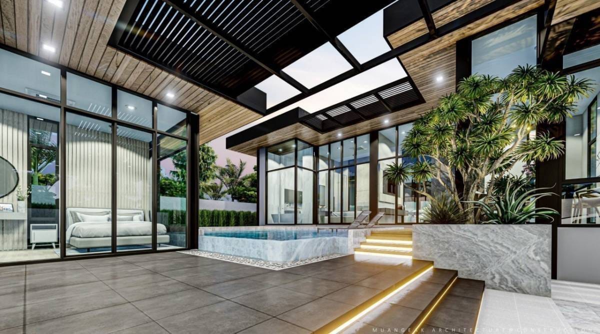 The Kompletia Sattahip บ้านเดี่ยวพูลวิล่า อำเภอ บางละมุง แสมสาร ชลบุรี (19)