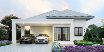 [บ้านระยอง] บ้านฟลอร่า ทาวน์ มาบใหญ่ อ.แกลง – ระยอง